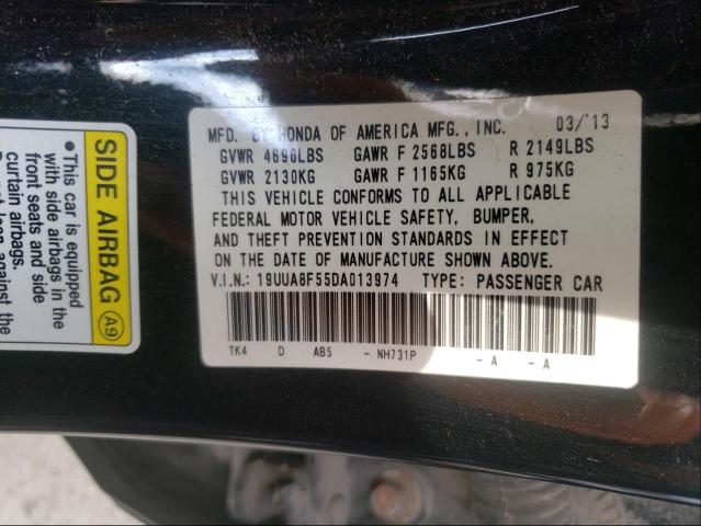 2013 ACURA TL TECH 19UUA8F55DA013974