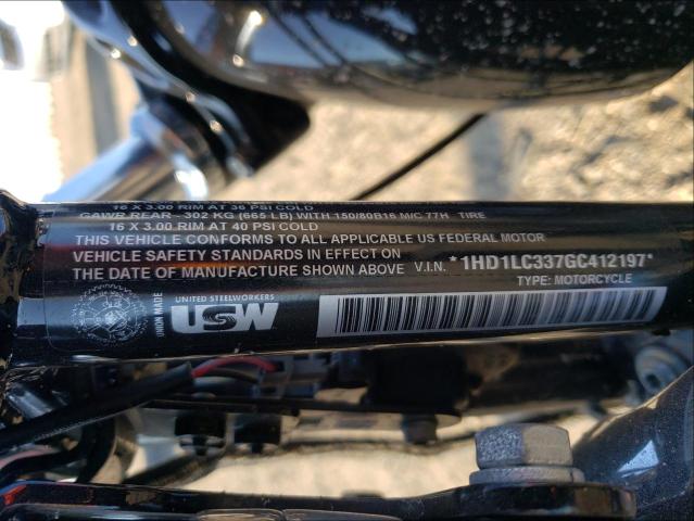 2016 HARLEY-DAVIDSON XL1200 FOR 1HD1LC337GC412197