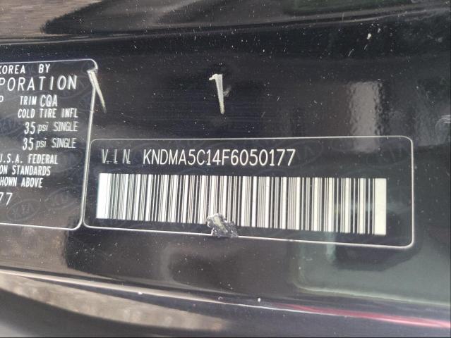2015 KIA SEDONA L KNDMA5C14F6050177