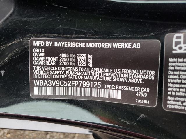 2015 BMW 428 XI WBA3V9C52FP799125