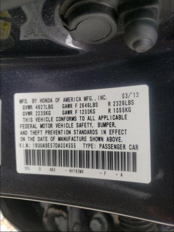 2013 ACURA TL TECH 19UUA9E57DA004555