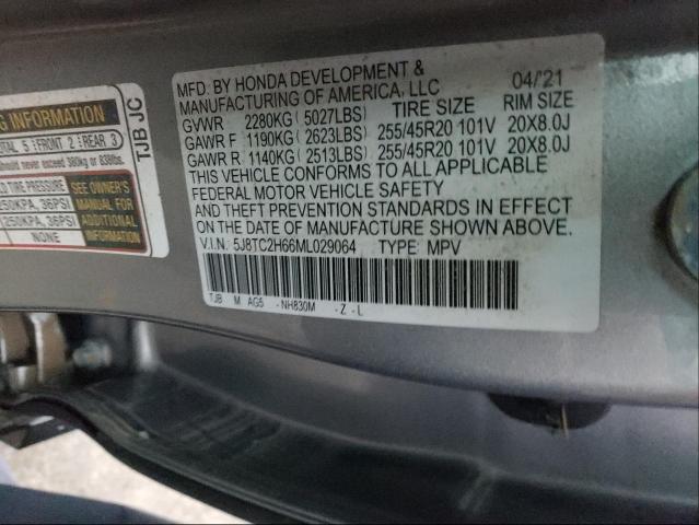 2021 ACURA RDX A-SPEC 5J8TC2H66ML029064