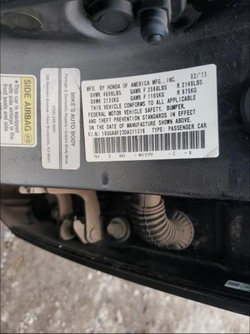 2013 ACURA TL 19UUA8F23DA011016