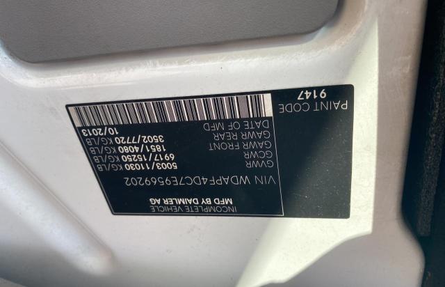 2014 MERCEDES-BENZ SPRINTER 3 WDAPF4DC7E9569202
