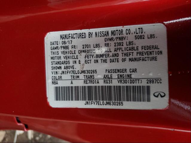 2018 INFINITI Q60 RED SP JN1FV7EL0JM630265
