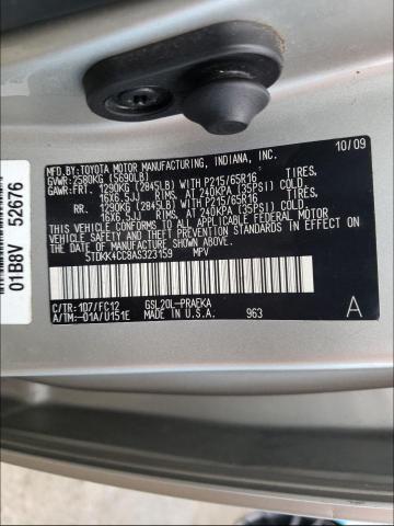 2010 TOYOTA SIENNA CE 5TDKK4CC8AS323159