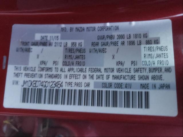 JM1DKBD74G0123454 Mazda Cx-3 Grand 2016. Фото: 9