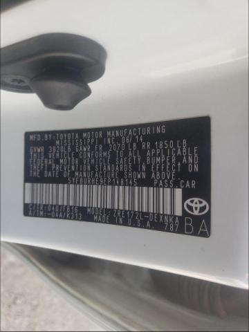 2014 TOYOTA COROLLA L 5YFBURHE9EP148145