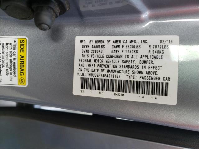 2015 ACURA TLX ADVANC 19UUB2F79FA019162