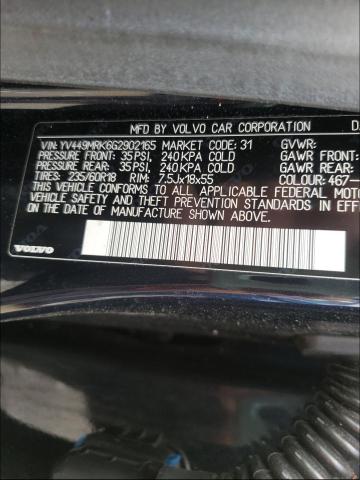 2016 VOLVO XC60 T6 PR YV449MRK6G2902165