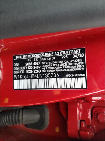 2020 MERCEDES-BENZ CLA 250 4M - W1K5J4HB4LN135785