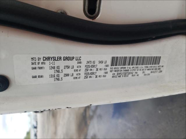 2011 DODGE JOURNEY MA 3D4PG1FG5BT520742