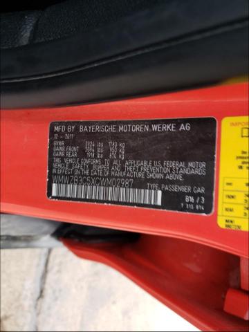 2012 MINI COOPER COU WMWZB3C5XCWM02987