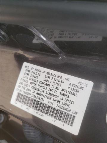 2016 ACURA TLX 19UUB1F35GA009351