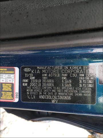 2020 KIA NIRO LX KNDCB3LC6L5360606
