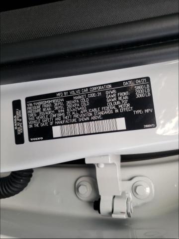 2021 VOLVO XC60 T8 YV4BR0DM9M1856244