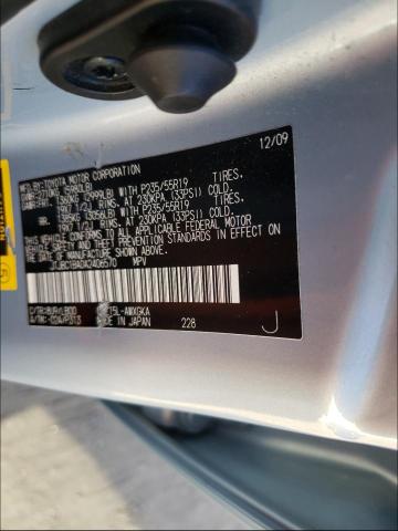 2010 LEXUS RX 450H JTJBC1BA0A2406570