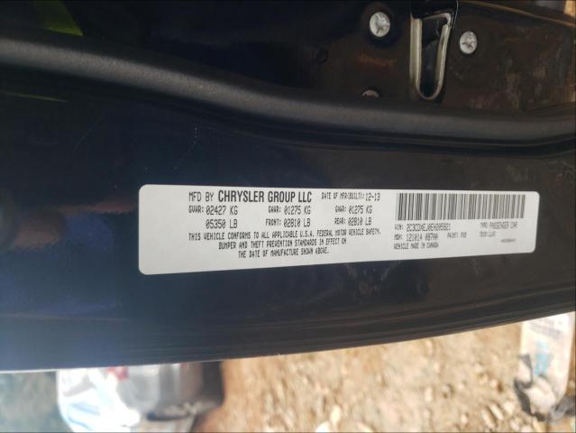 2014 DODGE CHARGER SR 2C3CDXEJ0EH205921