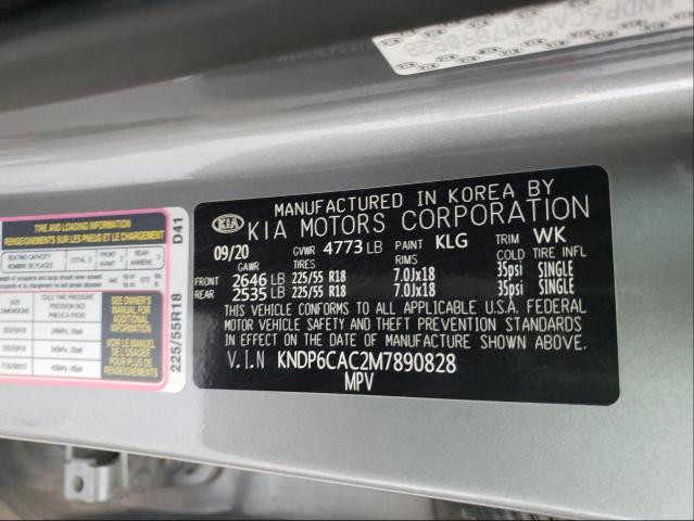 2021 KIA SPORTAGE S - KNDP6CAC2M7890828