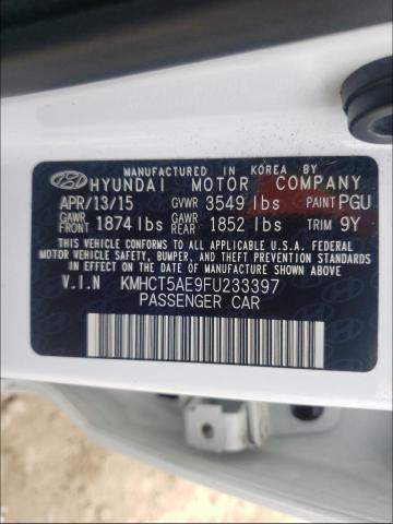 2015 HYUNDAI ACCENT GS KMHCT5AE9FU233397
