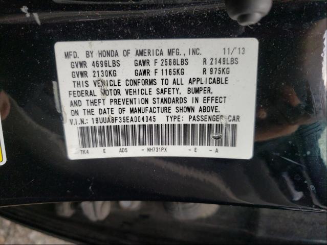 2014 ACURA TL SE 19UUA8F35EA004045