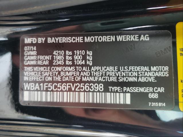 2015 BMW 228 I WBA1F5C56FV256398