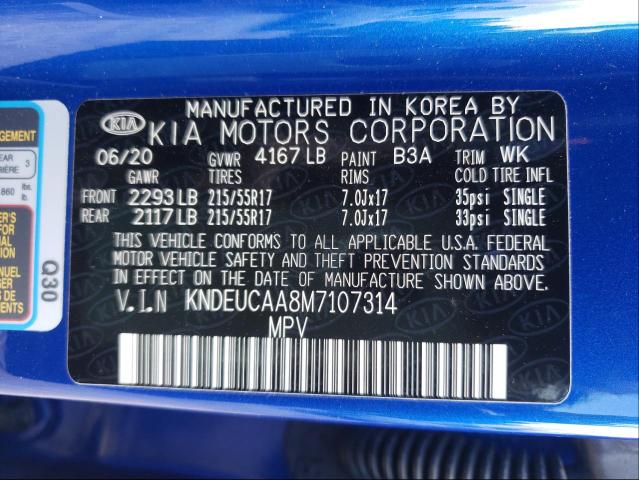 2021 KIA SELTOS S KNDEUCAA8M7107314