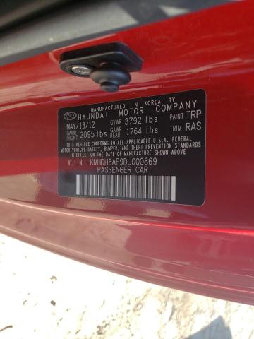 2013 HYUNDAI ELANTRA CO KMHDH6AE9DU000869