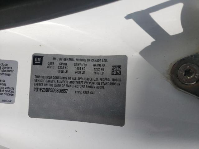 2013 CHEVROLET CAMARO ZL1 2G1FZ3DP5D9806557