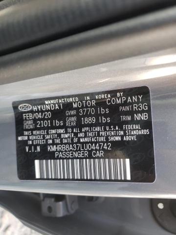 2020 HYUNDAI VENUE SE KMHRB8A37LU044742