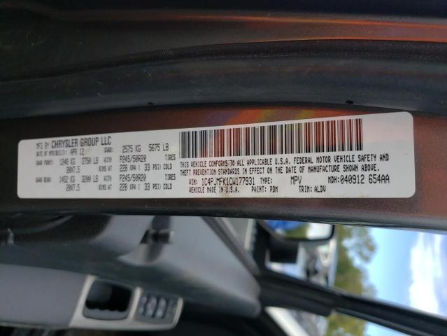 2012 JEEP LIBERTY JE 1C4PJMFK1CW177931