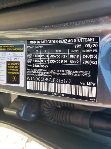 2020 MERCEDES-BENZ GLC 350E W1N0G5DB7LF816167