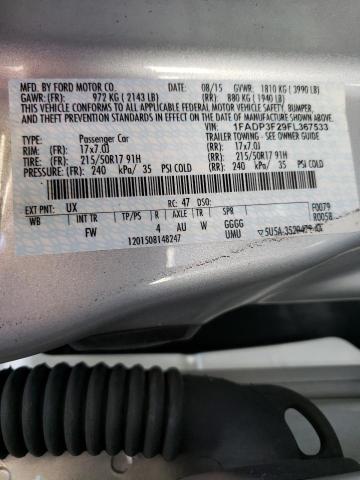 2015 FORD 1310 TRACT 1FADP3F29FL367533