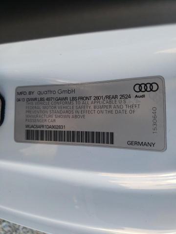 2013 AUDI RS5 WUAC6AFR1DA902831