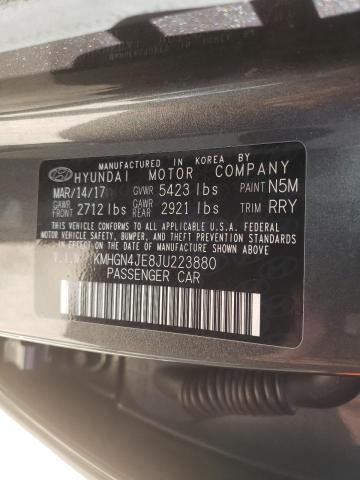 2018 GENESIS G80 KMHGN4JE8JU223880