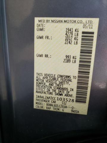 2012 NISSAN UK 1N4AL2AP2CC103528