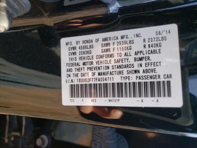 2015 ACURA TLX ADVANC 19UUB2F77FA004711