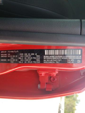 2016 JEEP RENEGADE T ZACCJBCT6GPC75677