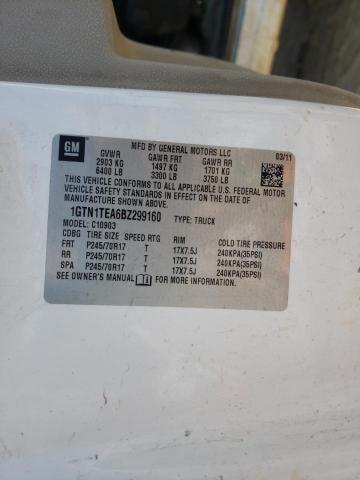 2011 GMC SIERRA 1GTN1TEA6BZ299160