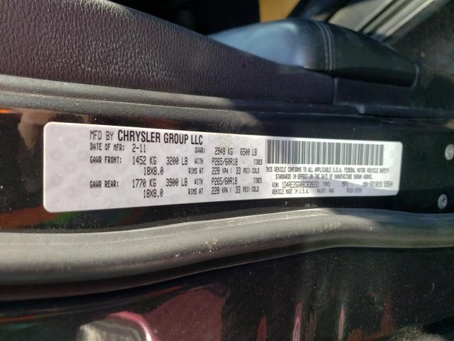 2011 DODGE DURANGO EX 1D4RE2GG0BC639331