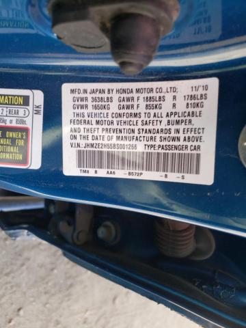 2011 HONDA INSIGHT LX JHMZE2H55BS001266