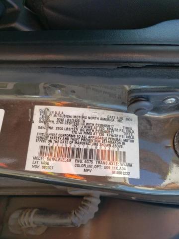 2010 MITSUBISHI ENDEAVOR L 4A4JN2AS7AE003329