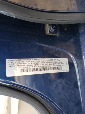 2011 VOLKSWAGEN 2S 3VWDX7AJXBM327905