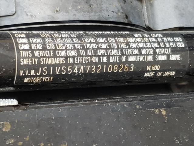 2003 SUZUKI VL800 JS1VS54A732108263