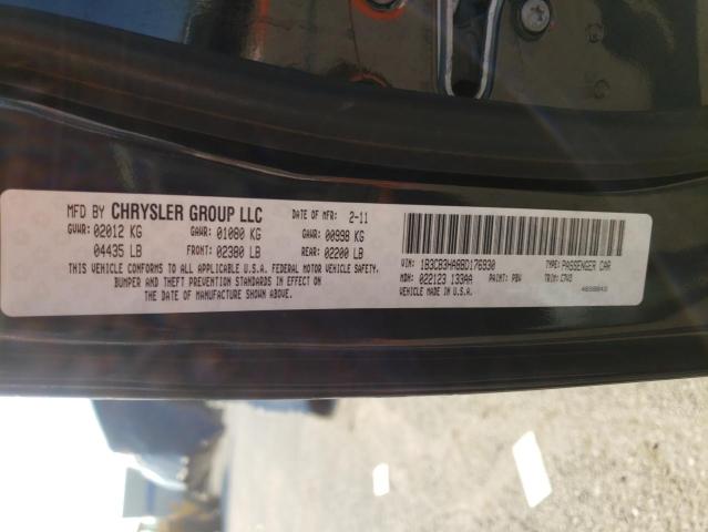 2011 DODGE CALIBER MA 1B3CB3HA8BD176930