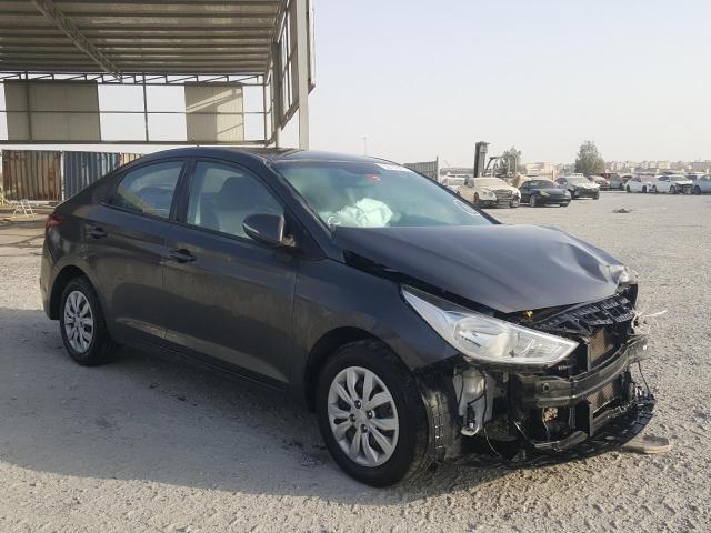 VIN: MALC741CXLM199271 Auction: COPART UAE Lot: 59779201 Location: DUBAI INDUSTRIAL CITY - DUBAI MALC741CXLM199271 HYUNDAI ACCENT 2020 GRAY Photo 1