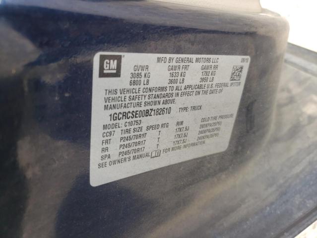 2011 CHEVROLET OTHER 1GCRCSE00BZ182610