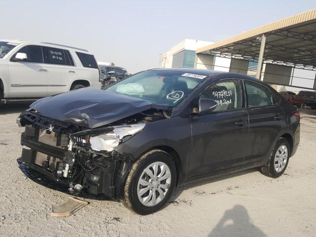 VIN: MALC741CXLM199271 Auction: COPART UAE Lot: 59779201 Location: DUBAI INDUSTRIAL CITY - DUBAI MALC741CXLM199271 HYUNDAI ACCENT 2020 GRAY Photo 2