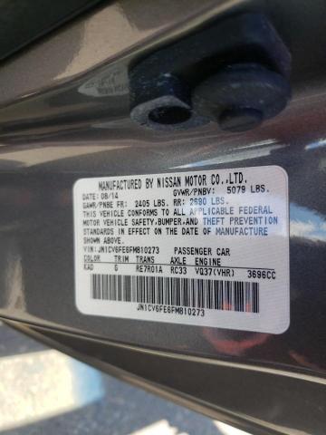 2015 INFINITI Q60 BASE JN1CV6FE6FM810273