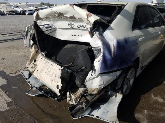 VIN: 6T1BF9FK9DX474692 Auction: COPART UAE Lot: 59229931 Location: DUBAI INDUSTRIAL CITY - DUBAI VIN: 6T1BF9FK9DX474692 TOYOTA CAMRY 2013 WHITE Photo 9